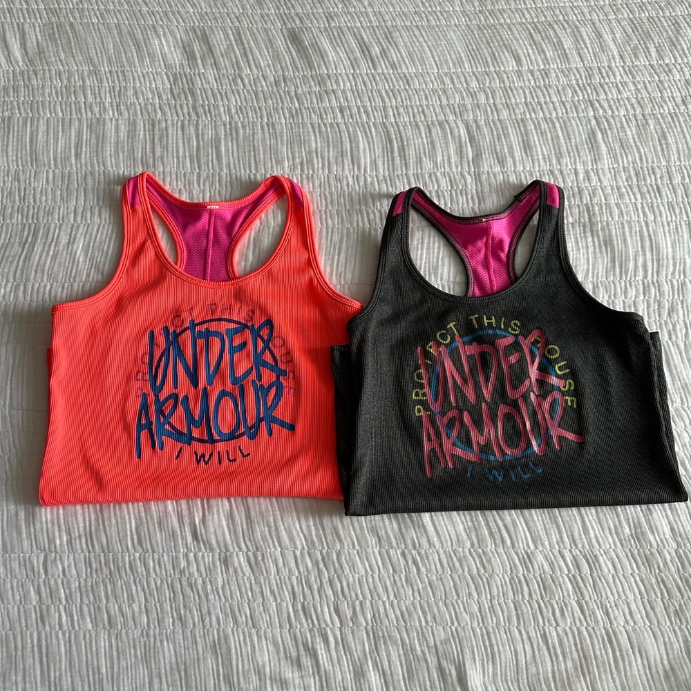 Girls Under Armour Tank tops